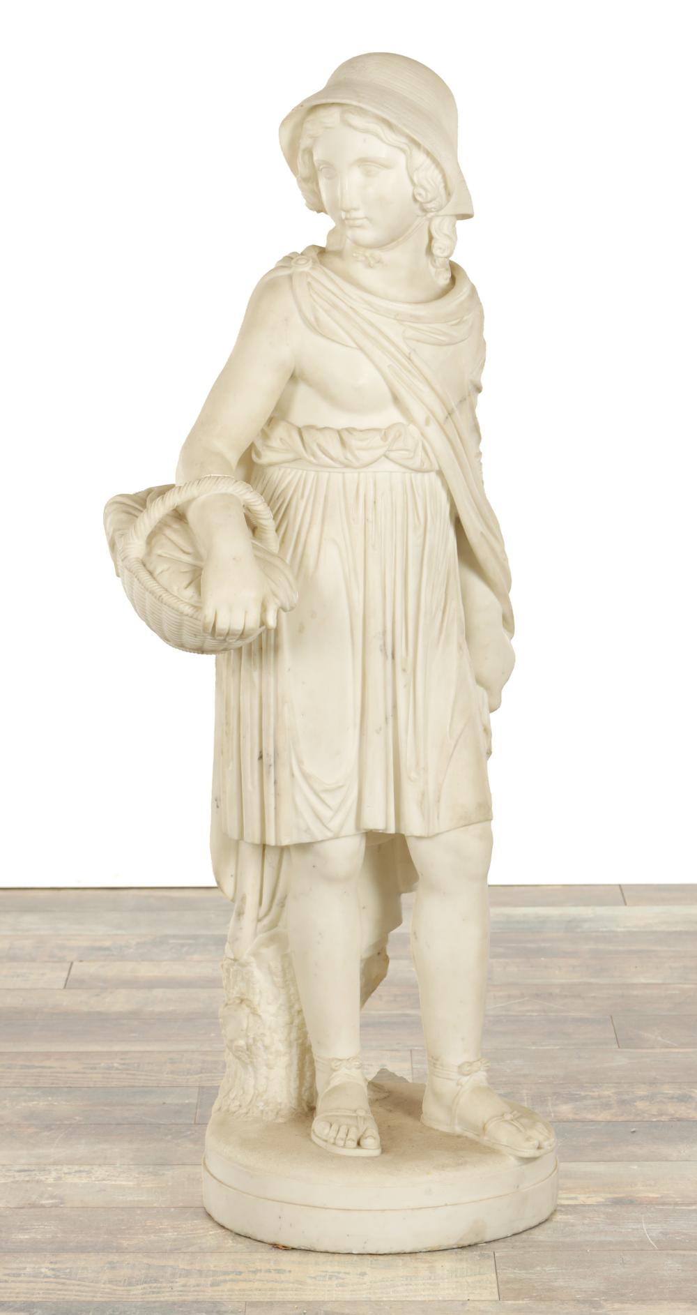 joseph gott british 1786 1860 a 19th century carved white marble sculpture · Hutchinson Scott Limited · 2026-01-21 Joseph Gott comparable auction result: joseph gott british 1786 1860 a 19th century carved white marble sculpture