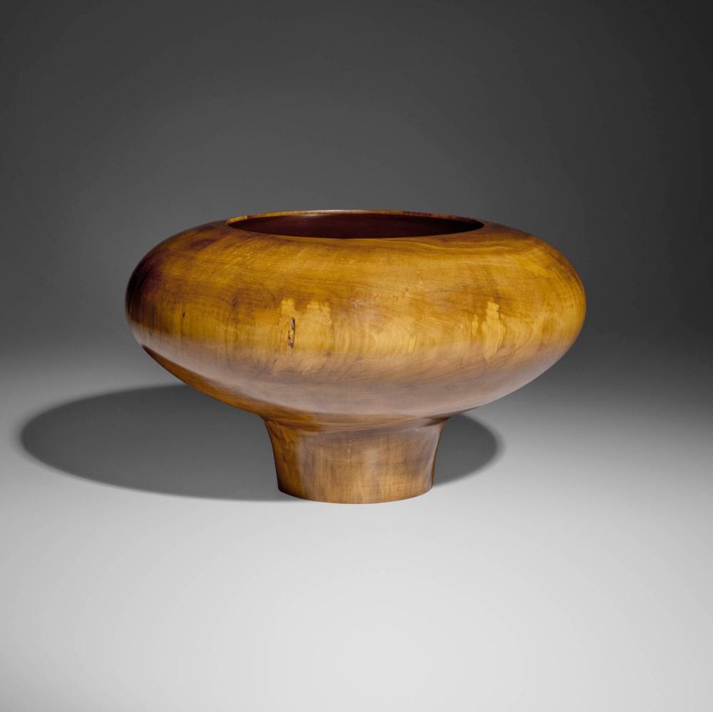 Ed Moulthrop comparable auction result: ed moulthrop figured sweetgum bowl