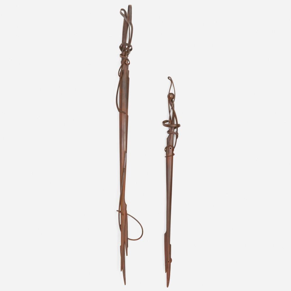 Albert Paley comparable auction result: albert paley door handles for peter joseph s arbitrage firm
