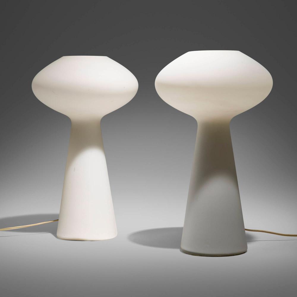 Lisa Johansson-Pape comparable auction result: lisa johansson pape table lamps pair