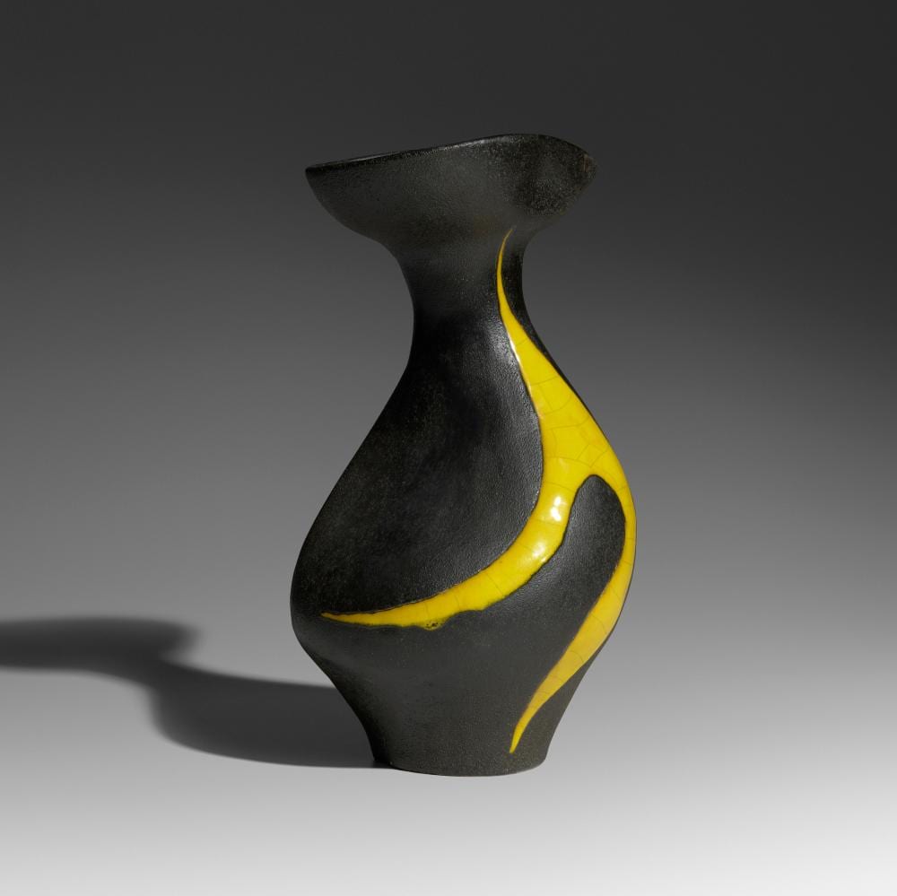 Gilbert Valentin comparable auction result: gilbert valentin tall vase
