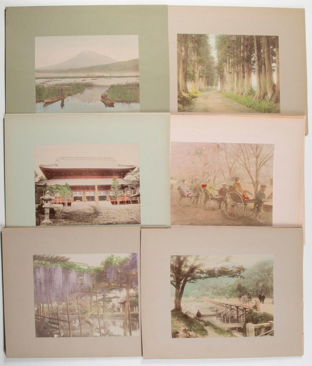 Kusakabe Kimbei comparable auction result: kusakabe kimbei 1841 1934 japanese twelve