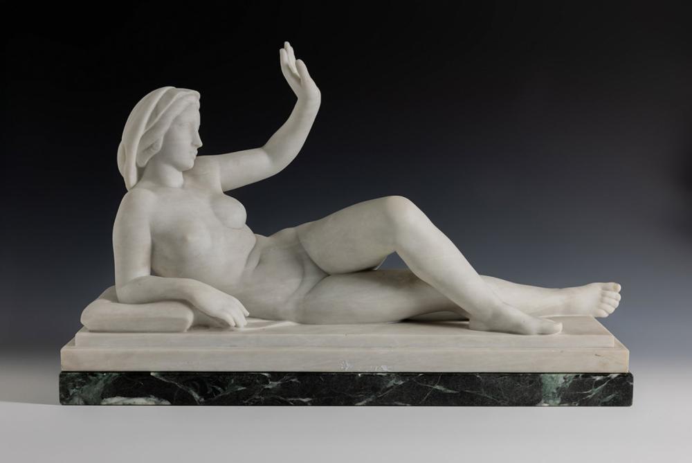Josep Viladomat Massanas comparable auction result: josep viladomat massanas manlleu barcelona 1899 escaldes engordany andorra 1989 stretched figure marble signed