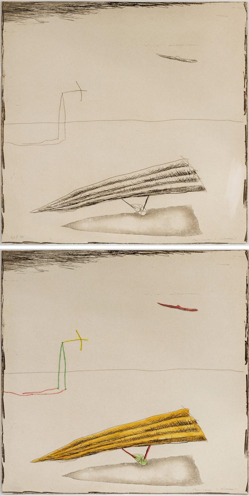 josep maria riera i arag barcelona 1954 untitled pair of monotypes intervened by hand signed in pencil · Setdart Auction House · 2026-01-12 Josep Maria Riera i Aragó comparable auction result: josep maria riera i arag barcelona 1954 untitled pair of monotypes intervened by hand signed in pencil