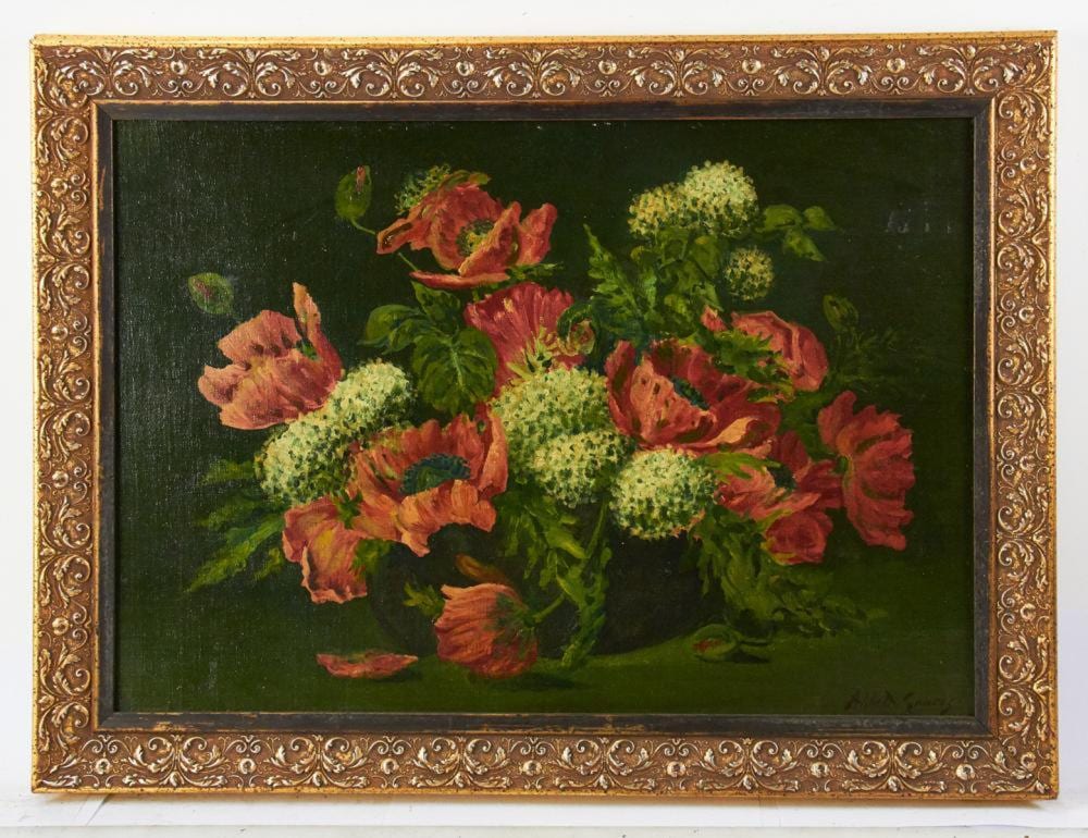 Abbott Fuller Graves comparable auction result: abbott fuller graves still life with poppies