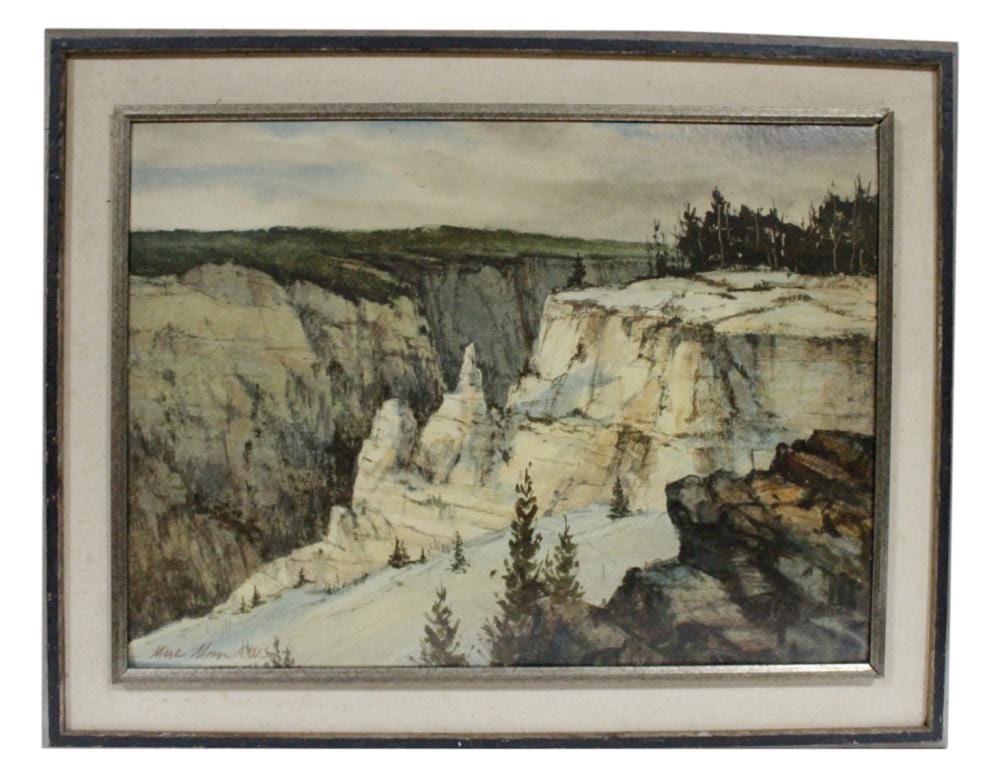 Marc Moon comparable auction result: marc moon the passing years print