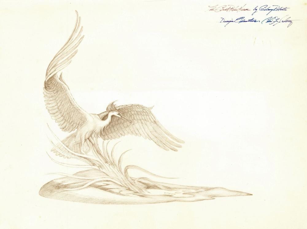 Gilroy Roberts comparable auction result: gilroy roberts pa 1905 1991 graphite painting