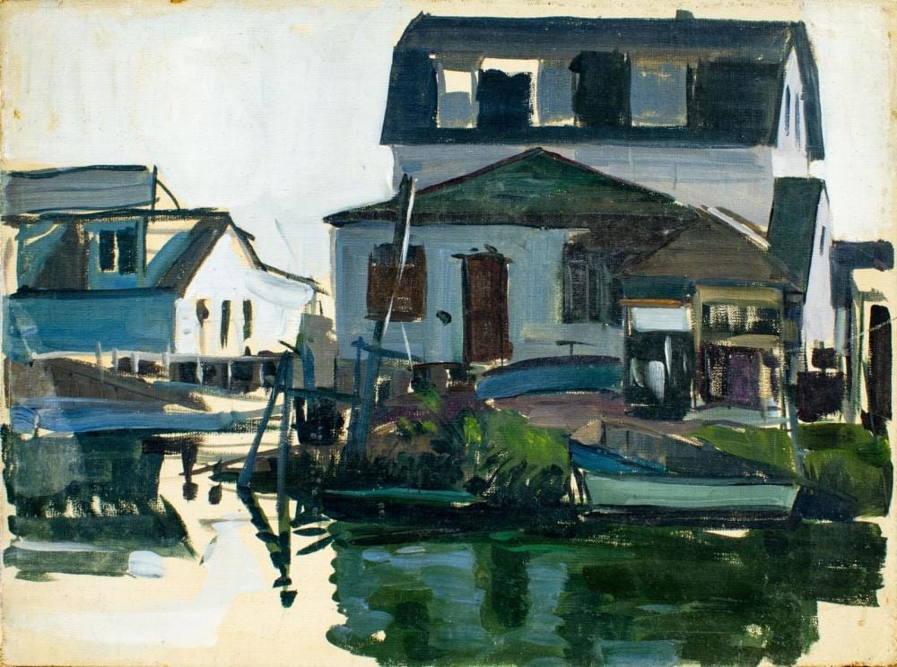 Tore Asplund comparable auction result: tore asplund il ny 1903 1978 oil painting