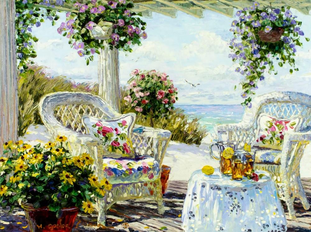 H. Gordon Wang comparable auction result: henry gordon wang china us b 1959 oil painting