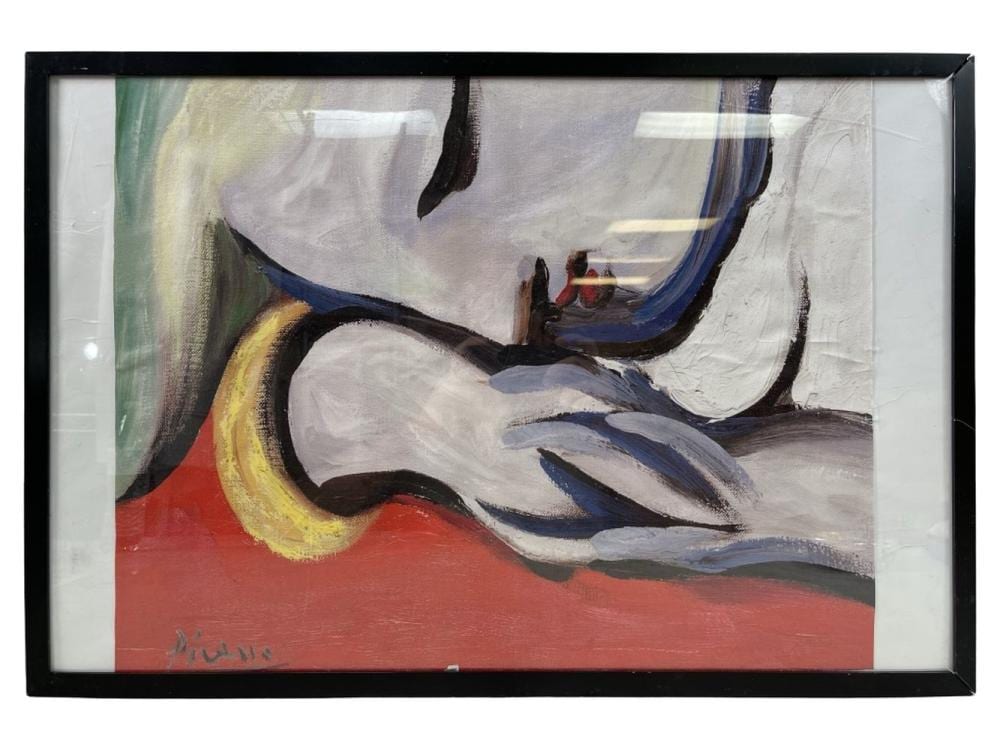 Pablo Picasso Framed Print On Canvas sold by R & R Auction INC, lot 5001 — auction record photograph