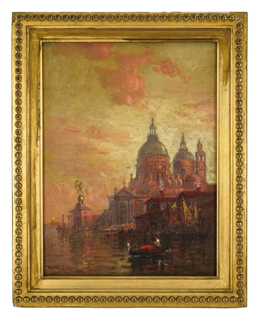 Walter Franklin Lansil comparable auction result: walter franklin lansil am 1846 1925 grand canal venice