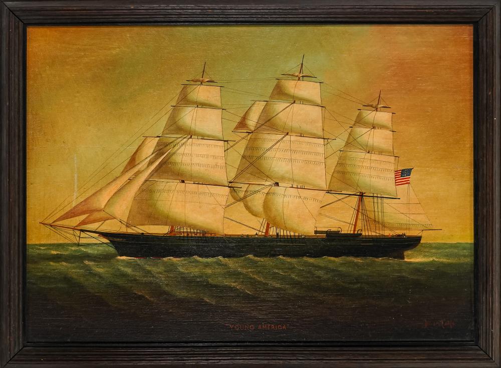 Brian Coole comparable auction result: brian coole en 1939 the ship young america