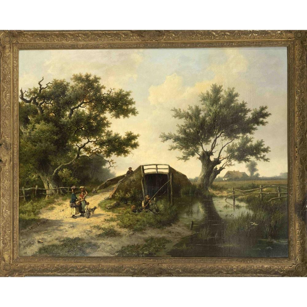 Hendrik Pieter Koekkoek comparable auction result: hendrik pieter koekkoek 1843 c 1890 du