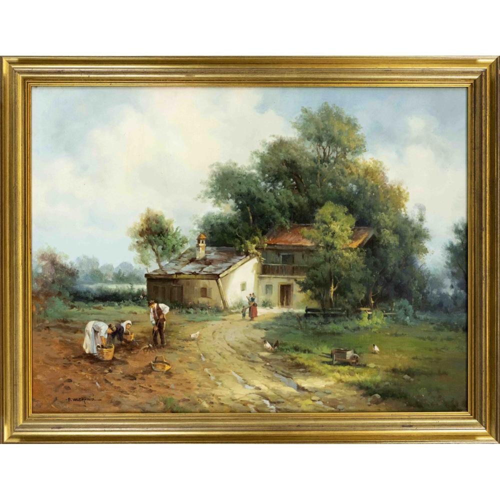 Hamid Mehrnia comparable auction result: hamid mehrnia born 1942 painter of iran