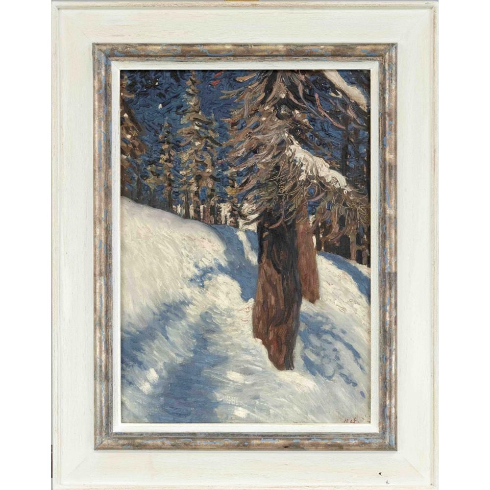 Hans Am Ende comparable auction result: hans am ende 1864 1918 forest interior