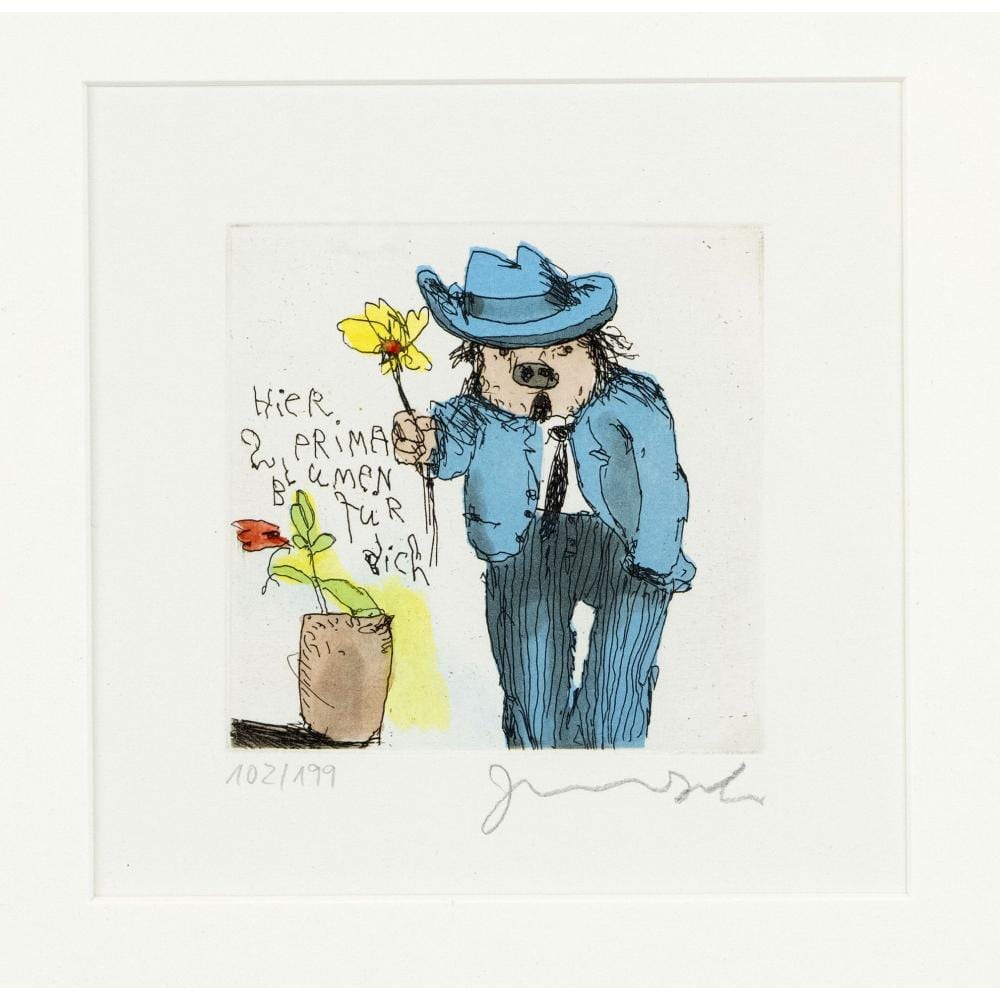 Janosch comparable auction result: janosch i e horst eckert 1931 hie