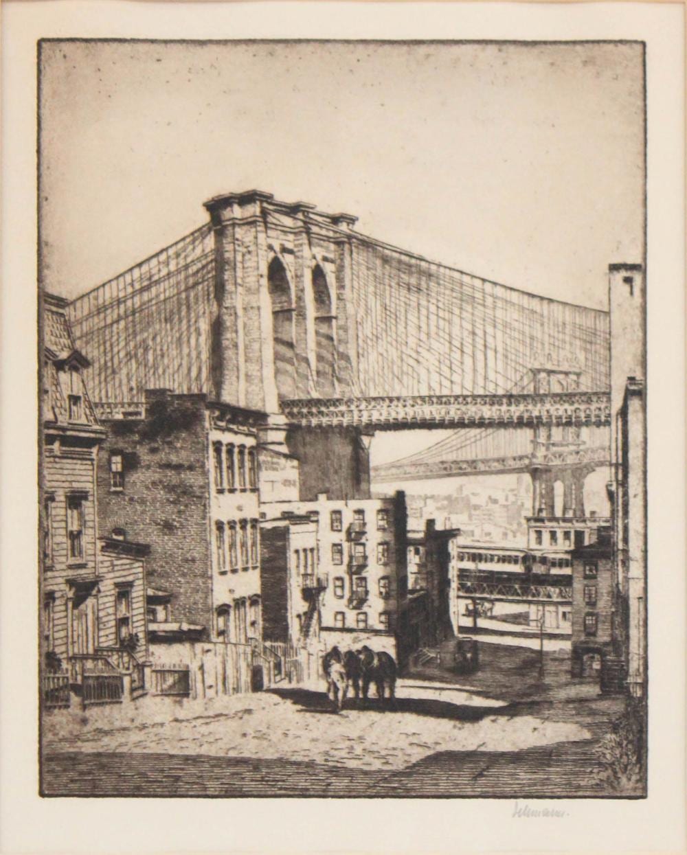 karl dehmann 1886 1974 two bridges etching · Nye & Company · 2026-01-22 Karl Dehmann comparable auction result: karl dehmann 1886 1974 two bridges etching