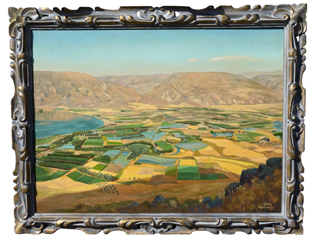 Nota Koslowsky comparable auction result: nota koslowsky polish 1906 1972