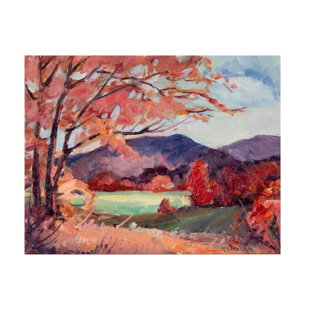 mabel may woodward 1877 1945 autumn landscape · Abell Auction · 2026-01-08 Mabel May Woodward comparable auction result: mabel may woodward 1877 1945 autumn landscape