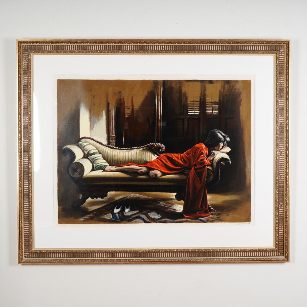 Harry McCormick comparable auction result: harry mccormick serigraph on paper suzie signed numbered