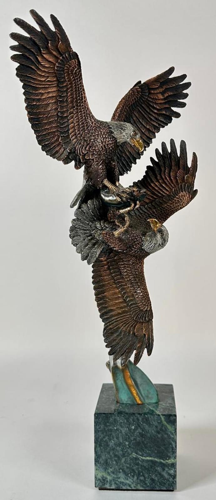 Kitty Cantrell comparable auction result: kitty cantrell food fight bronze sculpture