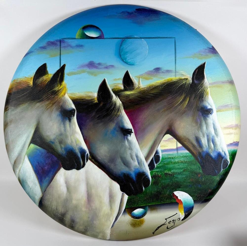 Fernando "de" Jesus Oliveira comparable auction result: ferjo fernando de jesus oliveira wild horses