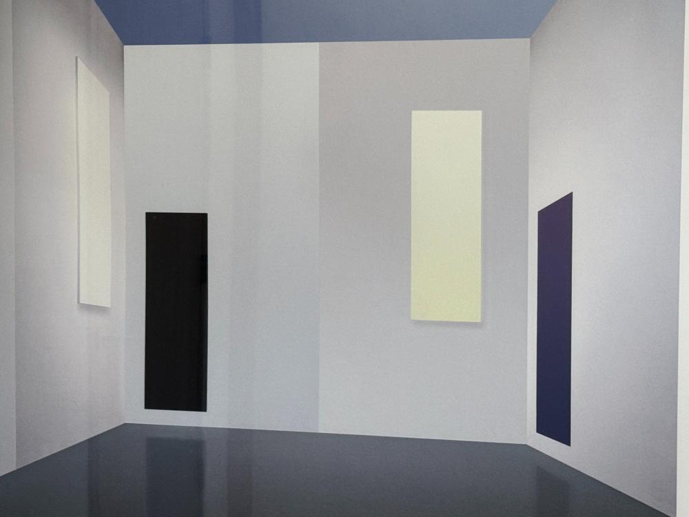Peter Lodato comparable auction result: peter lodato american 1946 2025 jott the high window screen print ap