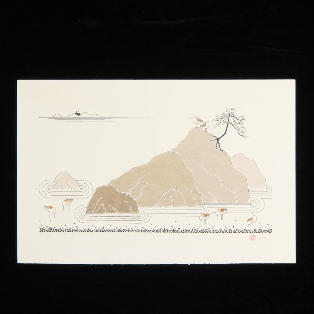 Ikki Matsumoto comparable auction result: ikki matsumoto on a clear day signed lithograph