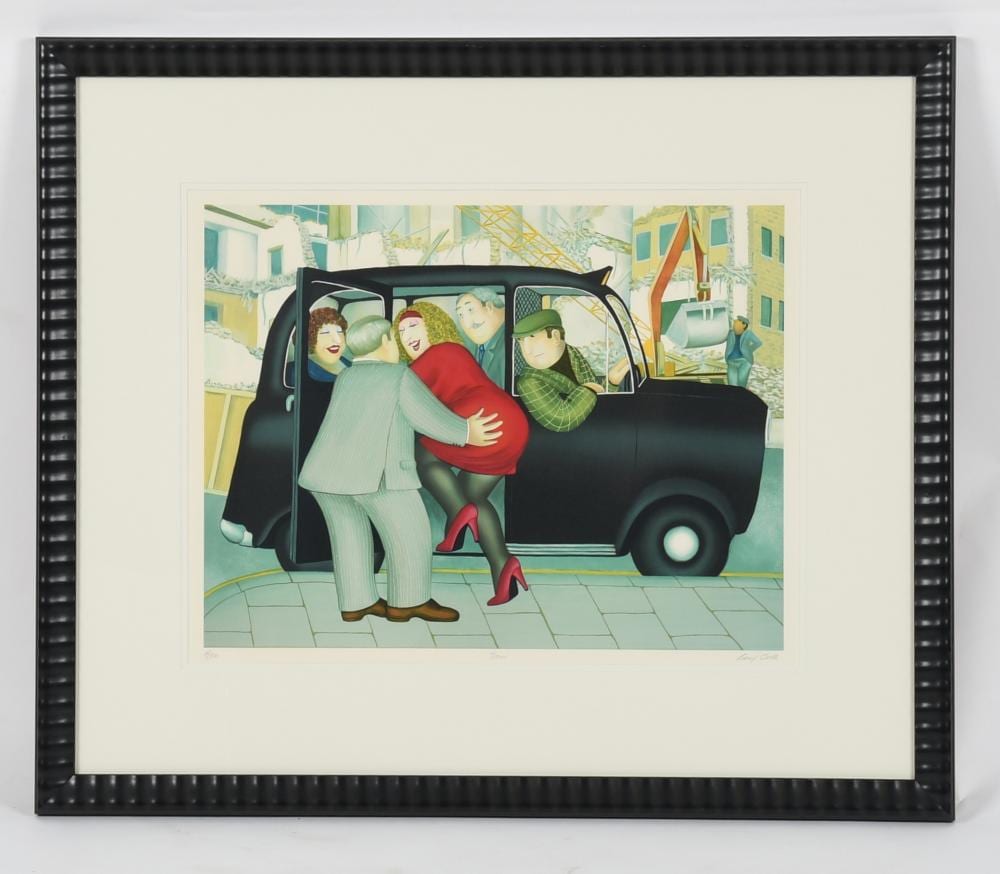 Beryl Frances Cook comparable auction result: beryl cook united kingdom 1926 2008 color lithograph