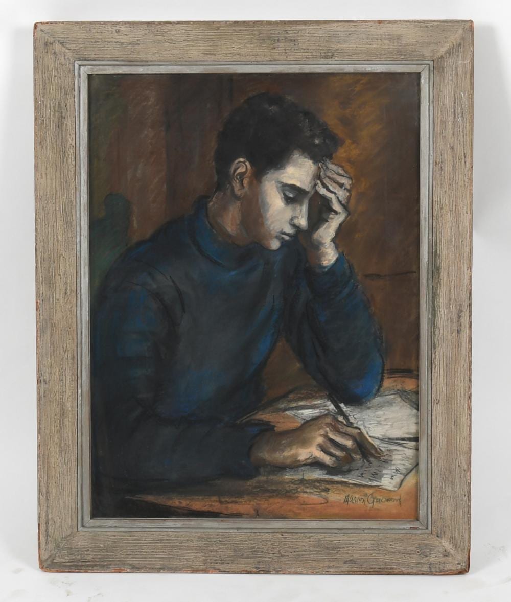 Marion Greenwood comparable auction result: marion greenwood 1909 1970 mixed media