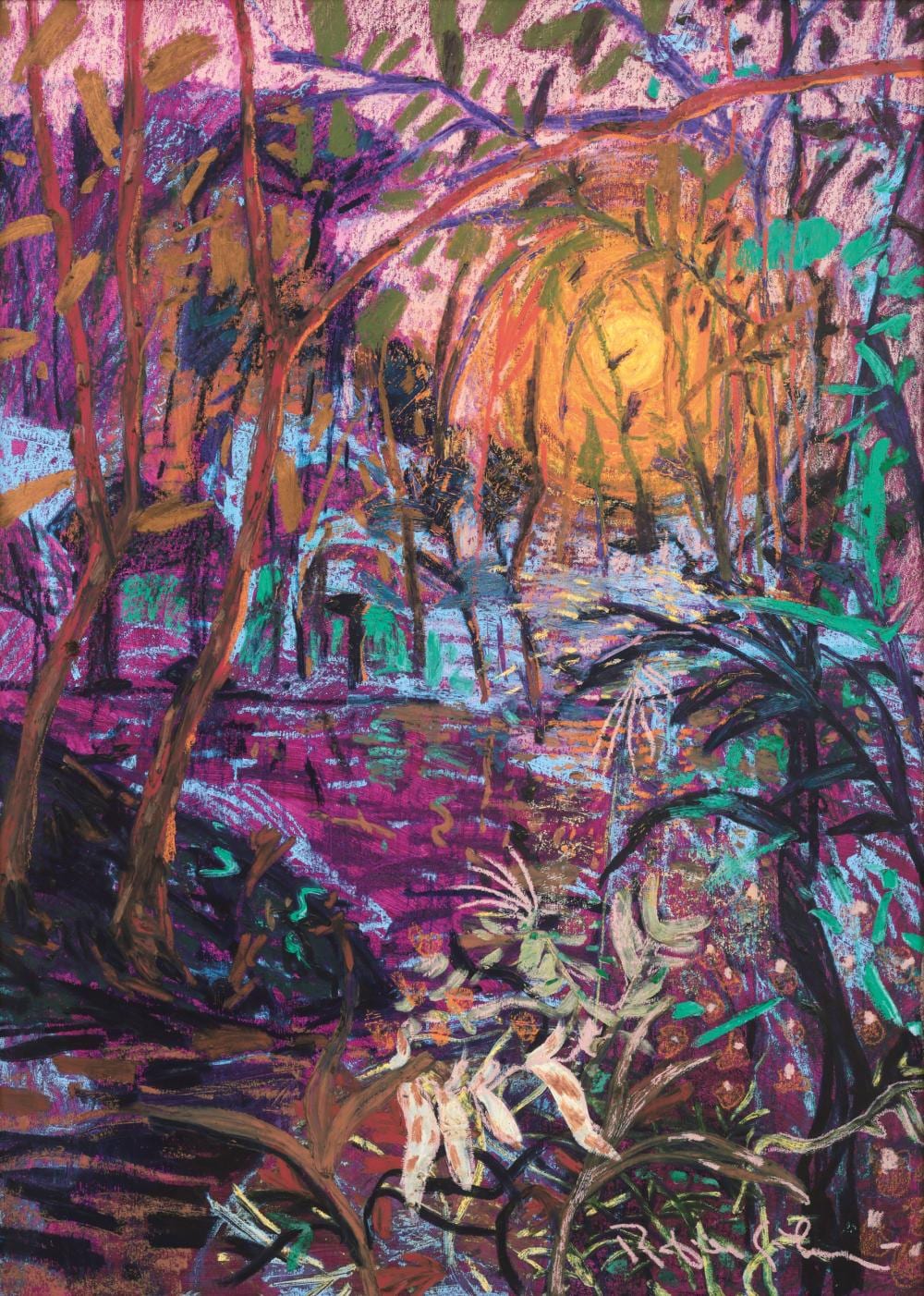 rafiee ghani b 1962 fire fly 1990s · Henry Butcher Art Auctioneers · 2026-01-18 Rafiee Ghani comparable auction result: rafiee ghani b 1962 fire fly 1990s
