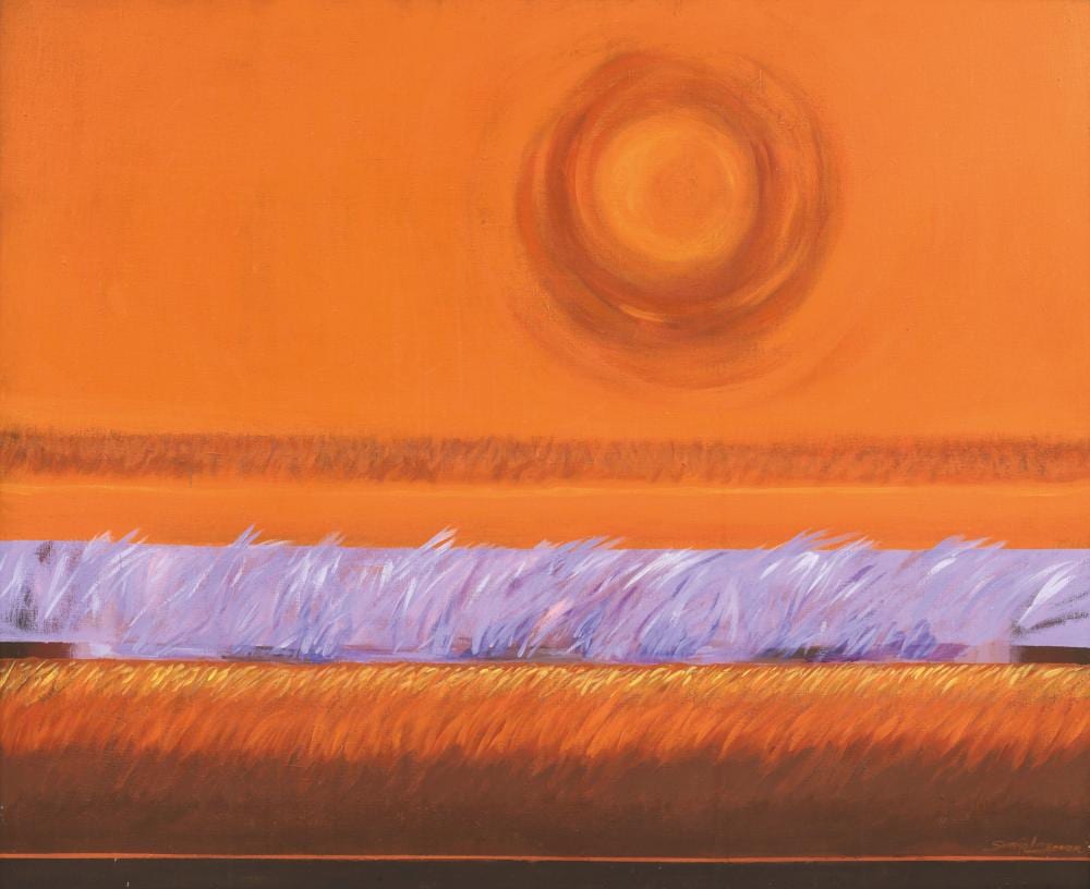 Sanip Lasman comparable auction result: sanip lasman b 1937 eastern sun 1997