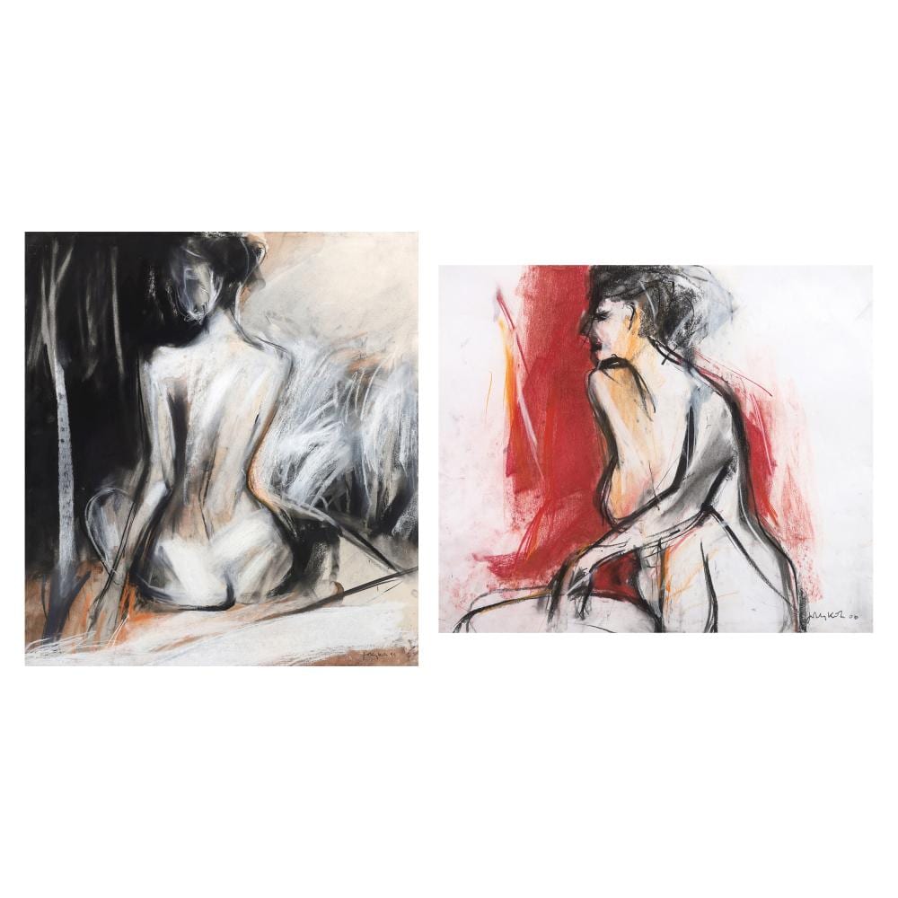 Jolly Koh comparable auction result: jolly koh b 1941 back 1999 nude 2000