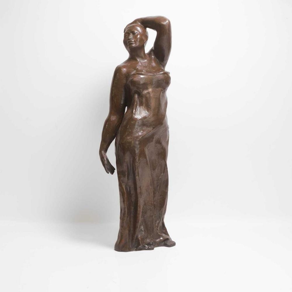 Armando Amaya comparable auction result: armando amaya mexican b 1935 a bronze figure