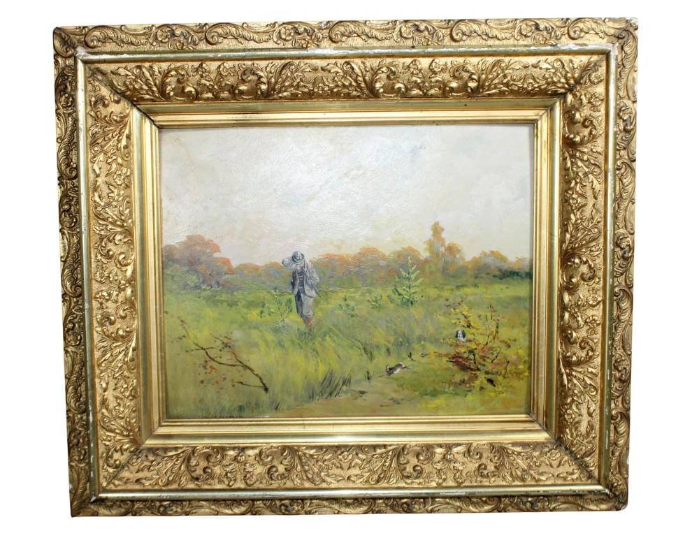 ivan ivanovitch kowalsky french 1839 1937 oil on artist board painting landscape with hunter · King Galleries · 2026-01-17 Ivan Ivanovitch Kowalski comparable auction result: ivan ivanovitch kowalsky french 1839 1937 oil on artist board painting landscape with hunter
