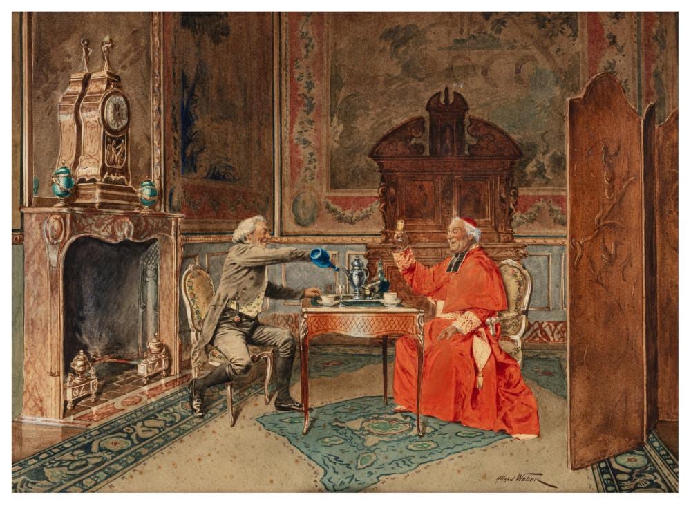 Alfred Charles Weber comparable auction result: alfred charles weber french 1862 1922 the cardinal