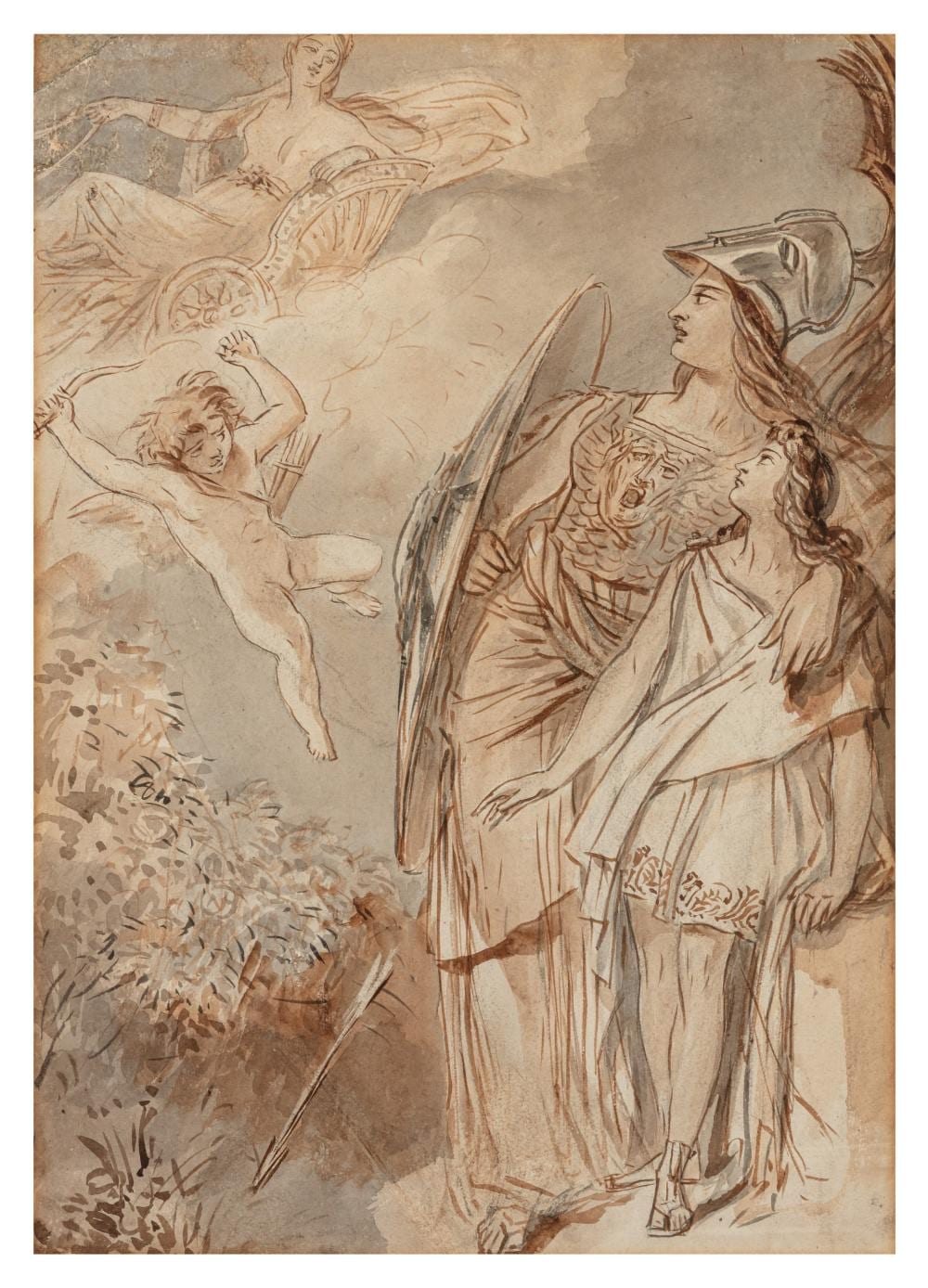 Alfred Edward Chalon comparable auction result: alfred edward chalon swiss 1780 1860 venus