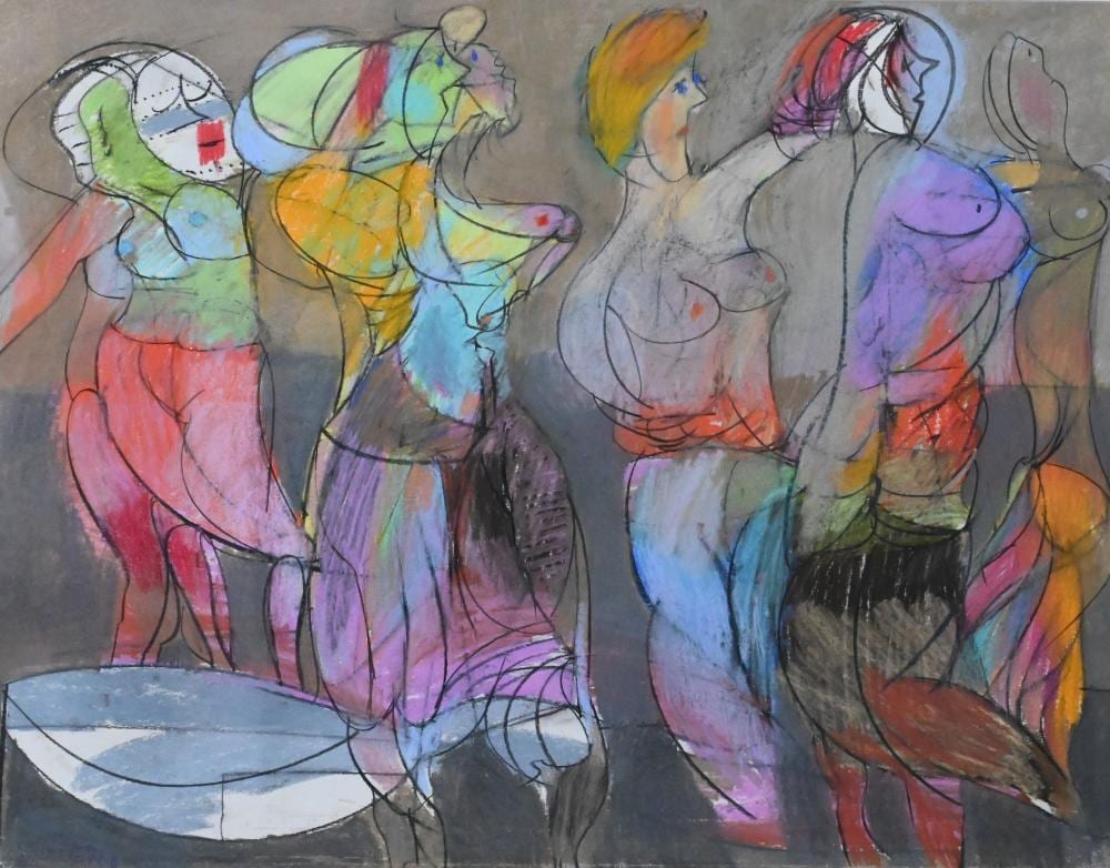 Carmen Louis Cicero comparable auction result: carmen louis cicero american b 1926 study of nude women pastel on paper signed lower left cicero 21 x 27 1 2