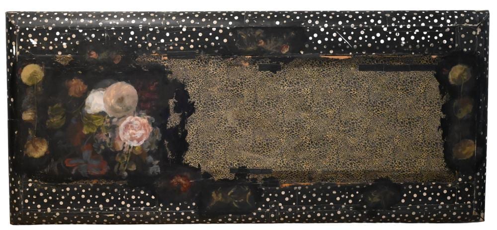 Doug Anderson comparable auction result: doug anderson american b 1954 untitled 1988 acrylic oil paper on fabric signed and dated on verso doug anderson 43 x 96