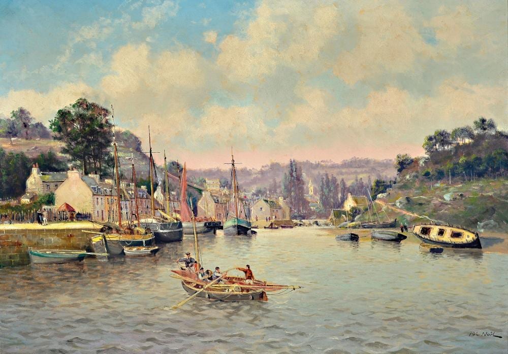 Pol Noel comparable auction result: pol noel born 1850 french fishing village in the