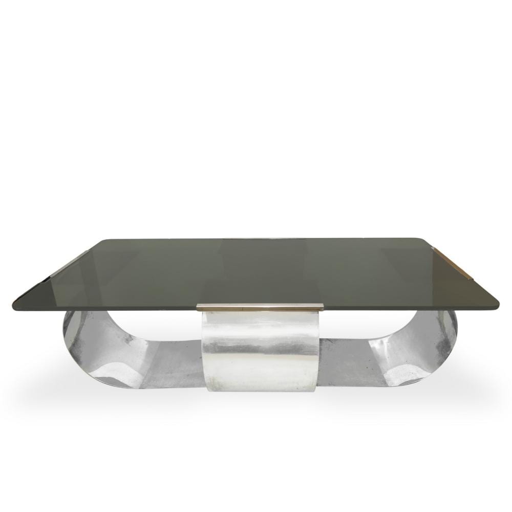 fran ois monnet francia 1946 coffee table with glass top and chromed crystal structure 1970s · ArtLaRosa · 2026-01-30 François Monnet comparable auction result: fran ois monnet francia 1946 coffee table with glass top and chromed crystal structure 1970s