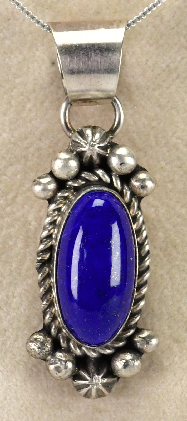b yellowhorse sterling silver lapis lazuli pendant · R&H Auction · 2026-02-07 Michail Konstantinovic Klodt comparable auction result: b yellowhorse sterling silver lapis lazuli pendant
