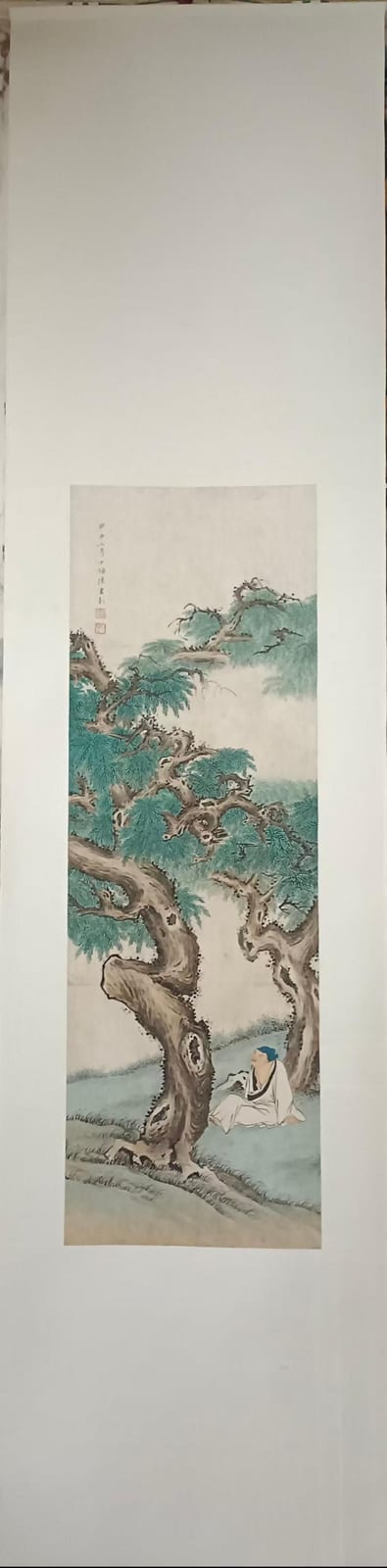 Shaomei Chen comparable auction result: chen shaomei high ranking official hanging scroll