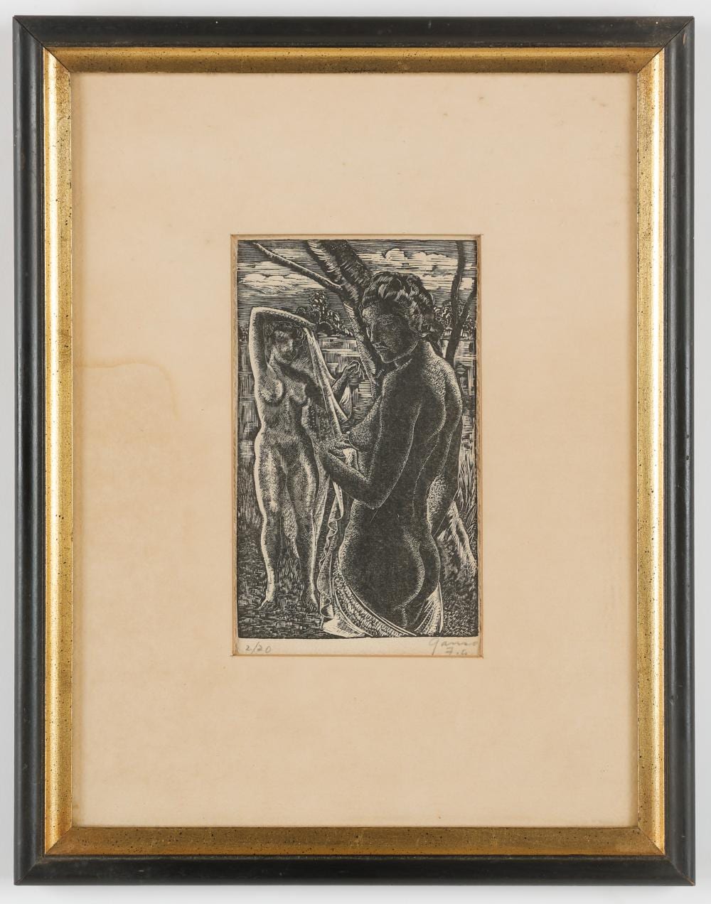 emil ganso american 1895 1941 the bathers c 1932 · Material Culture · 2026-02-03 Emil Ganso comparable auction result: emil ganso american 1895 1941 the bathers c 1932