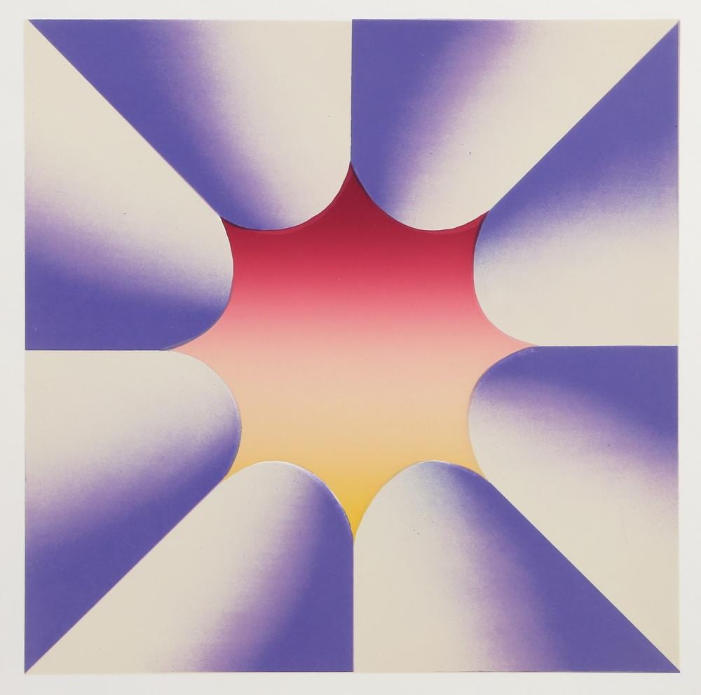 Judy Chicago comparable auction result: judy chicago through the flower 1 lithograph