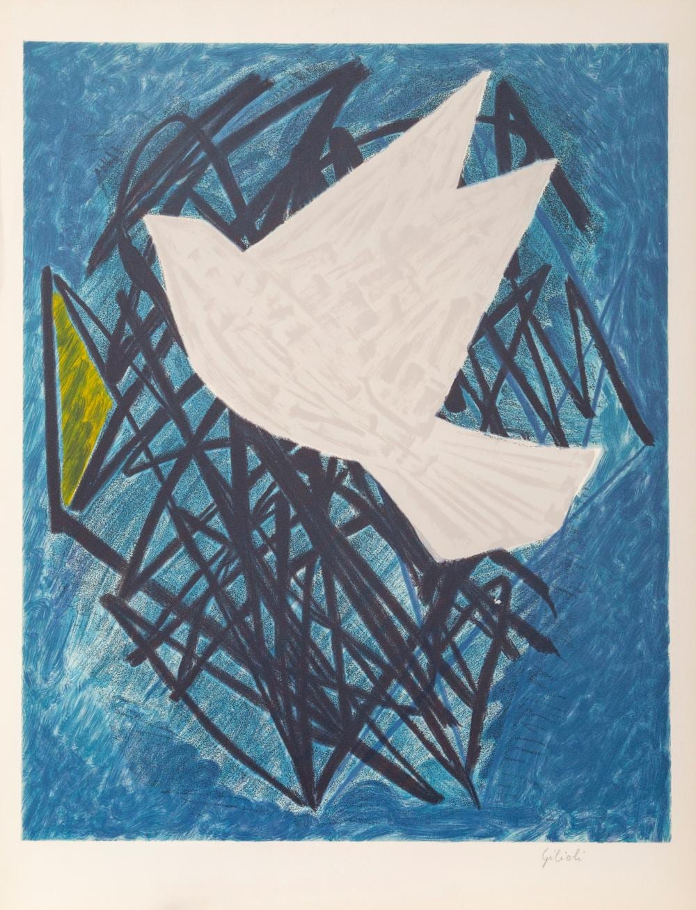 emile gilioli dove lithograph · RoGallery · 2026-01-29 Emile Gilioli comparable auction result: emile gilioli dove lithograph