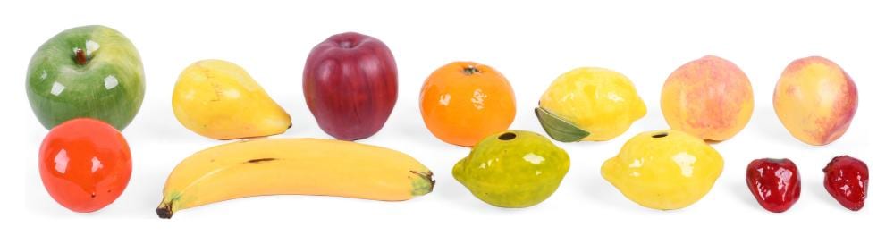 mary kirk kelly alabama 1918 2013 ceramic fruit including a banana two apples a pear a tangerine two peaches a lemon and a persimmon together with other ceramic fruit · Phoenix Mill - A Potomack Tributary · 2026-02-02 Mary Kirk Kelly comparable auction result: mary kirk kelly alabama 1918 2013 ceramic fruit including a banana two apples a pear a tangerine two peaches a lemon and a persimmon together with other ceramic fruit