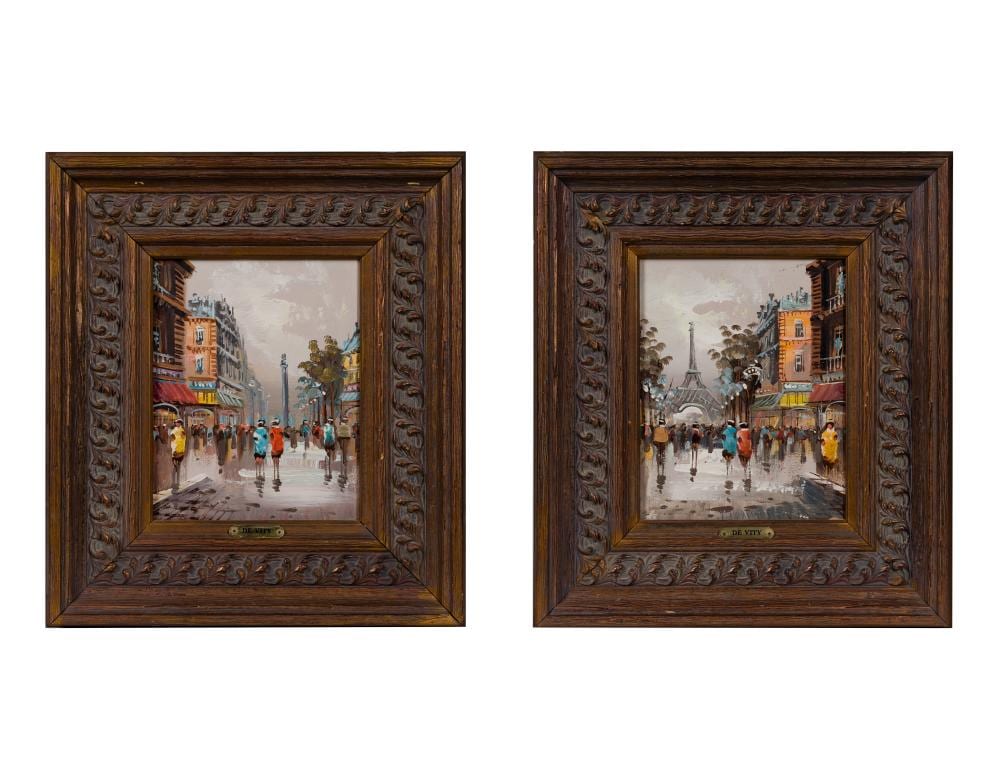 antonio devity italian 1901 1993 oils on canvas · Leonard Auction · 2026-01-27 Antonio DeVity comparable auction result: antonio devity italian 1901 1993 oils on canvas