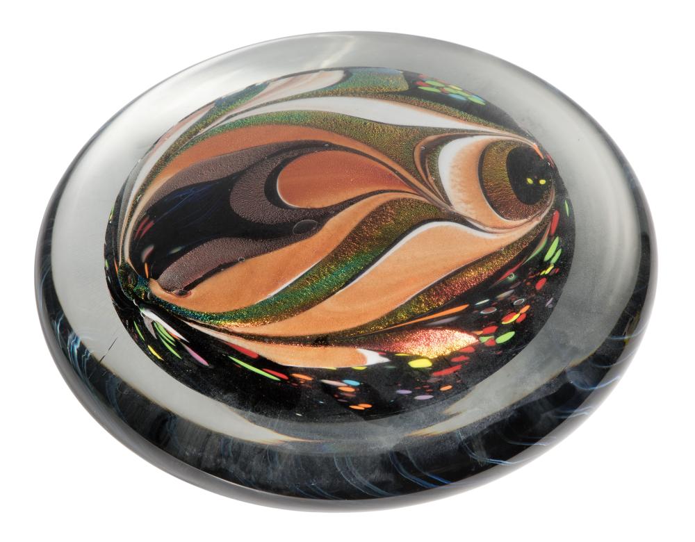 Rollin Karg comparable auction result: rollin karg american b 1944 art glass sculpture