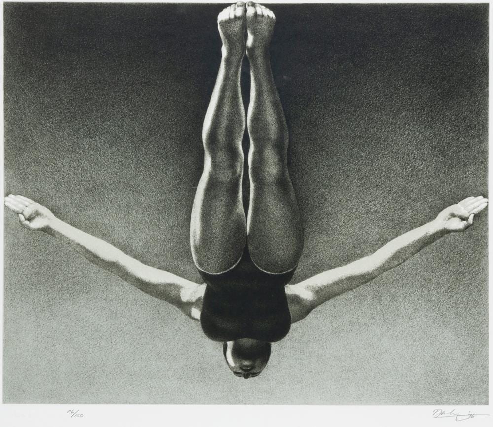 Ken Danby comparable auction result: ken danby the diver